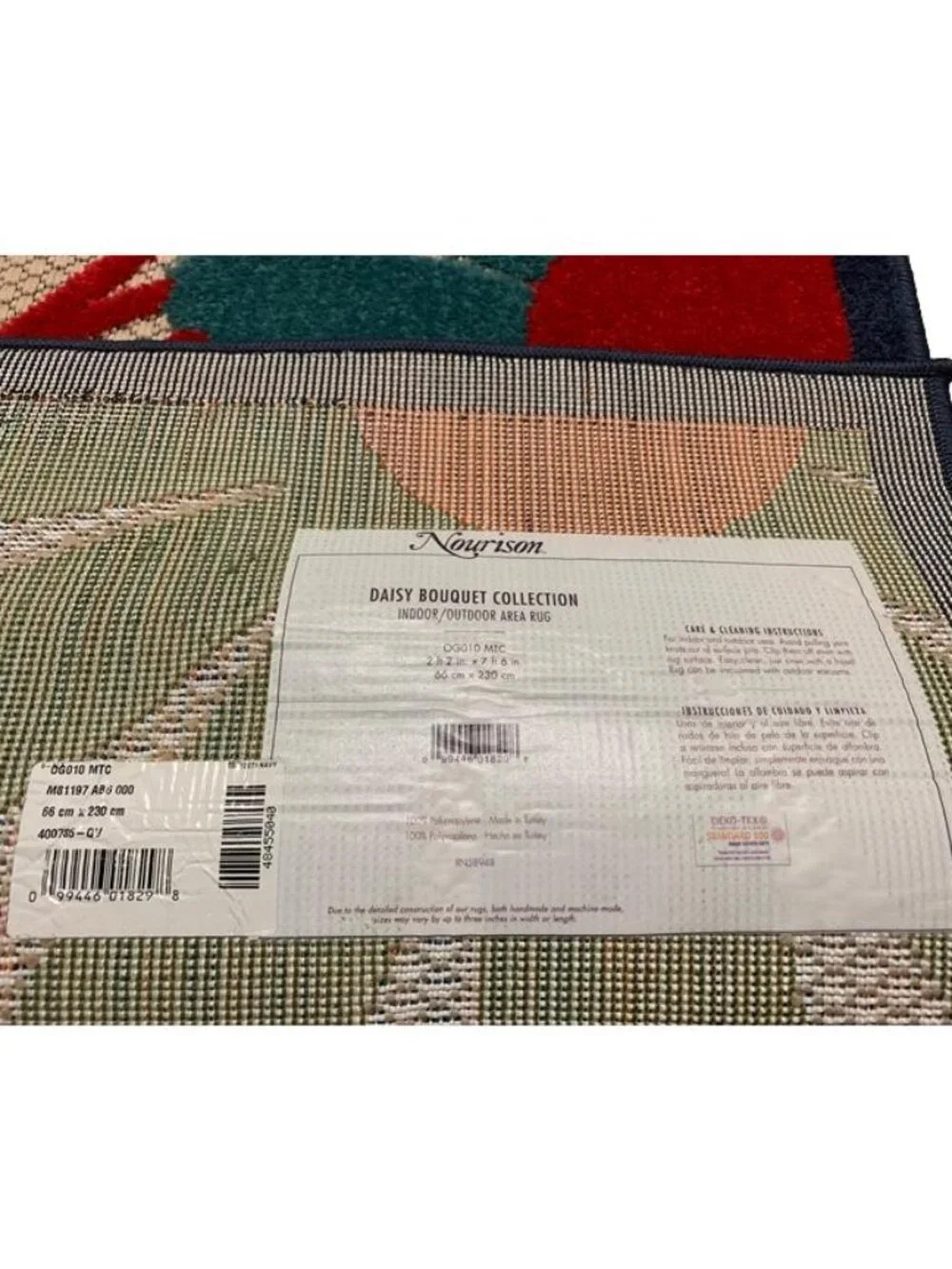Nourison Daisy Bouquet Indoor/Outdoor Runner Rug 2'2